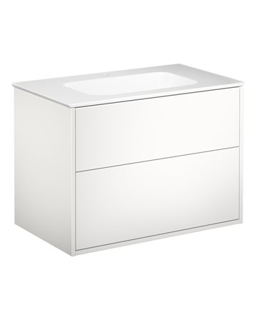 Gustavsberg Artic møbelpakke 80 cm inkl. vask - hvid